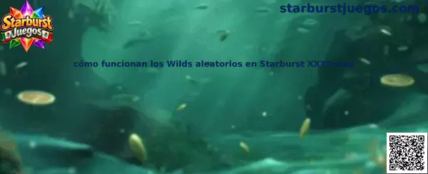 Ilustración sobre el funcionamiento de los símbolos Wild aleatorios en la tragamonedas Starburst XXXtreme