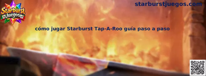 Guía visual de cómo jugar Starburst Tap-A-Roo paso a paso