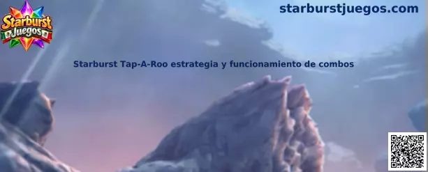 Ilustración de Starburst Tap-A-Roo utilizada para explicar las estrellas Combo, los sectores de premio y las activaciones Starburst.