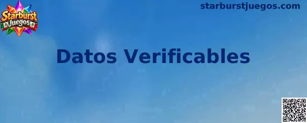 Datos Verificables de Starburst Juegos