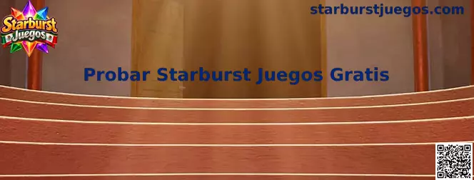Vista ilustrativa de Starburst Juegos en modo de prueba