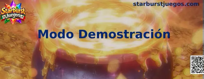 Guía visual del Modo Demostración de Starburst Juegos